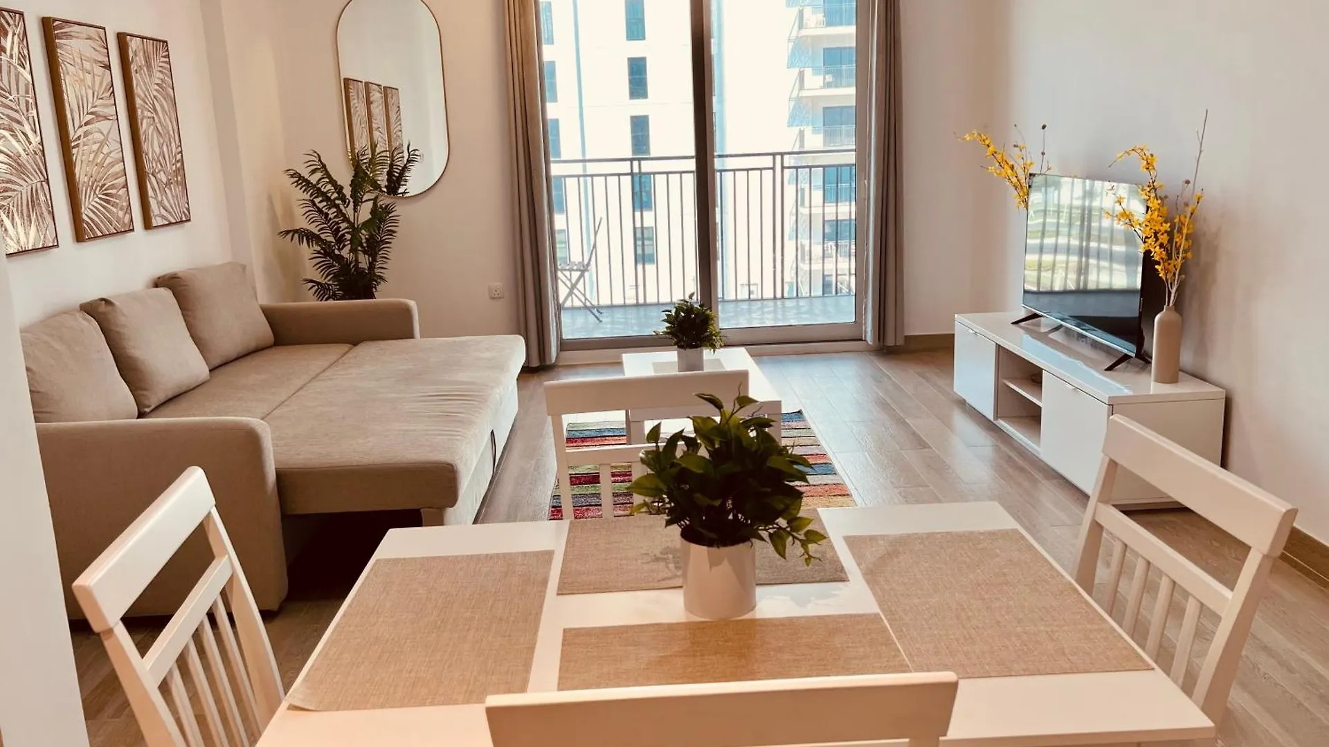 شقة Sleek Stays Home - 1 Bhk At Yas Island Near Sea World,Etihad Arena