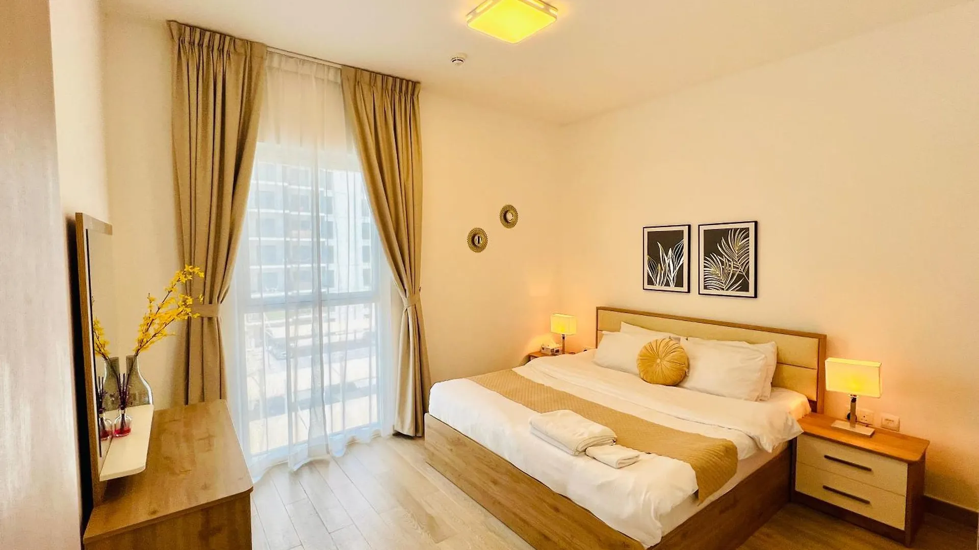 Sleek Stays Home - 1 Bhk At Yas Island Near Sea World,Etihad Arena شقة أبو ظبي