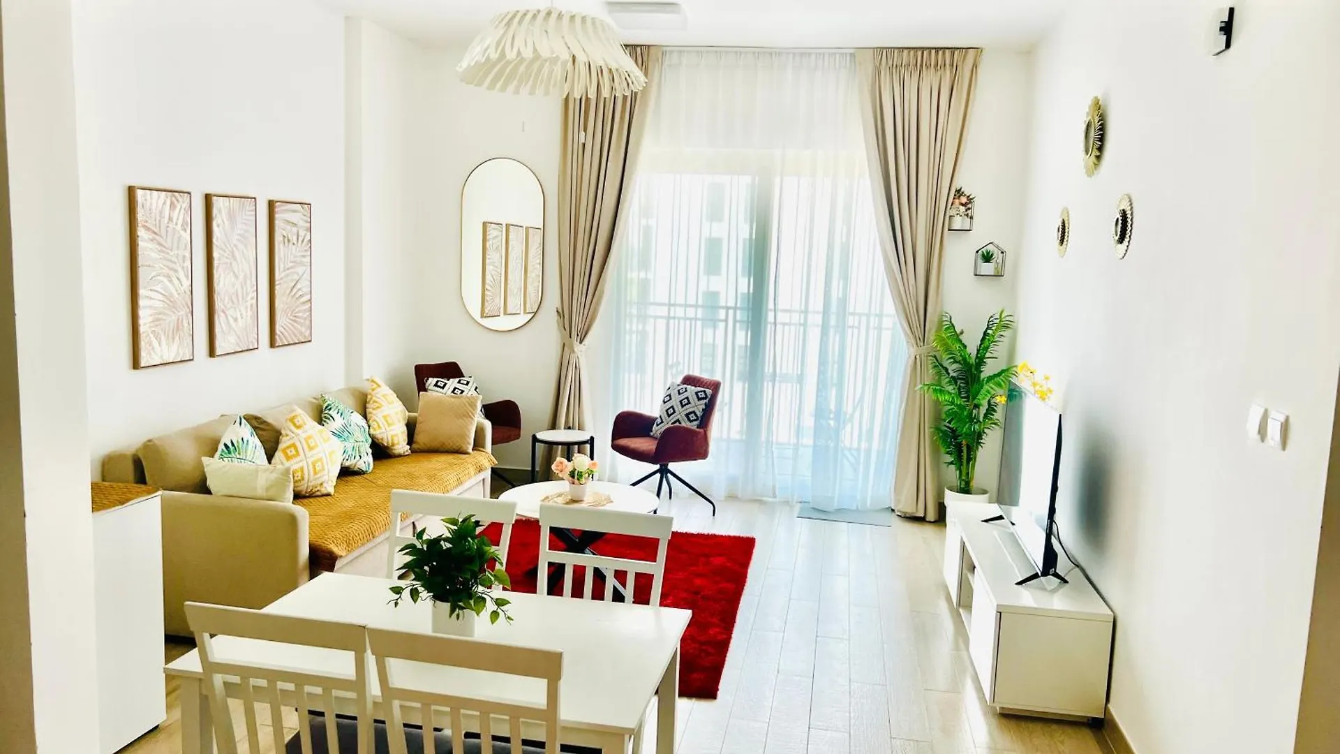 شقة Sleek Stays Home - 1 Bhk At Yas Island Near Sea World,Etihad Arena الإمارات العربية المتحدة