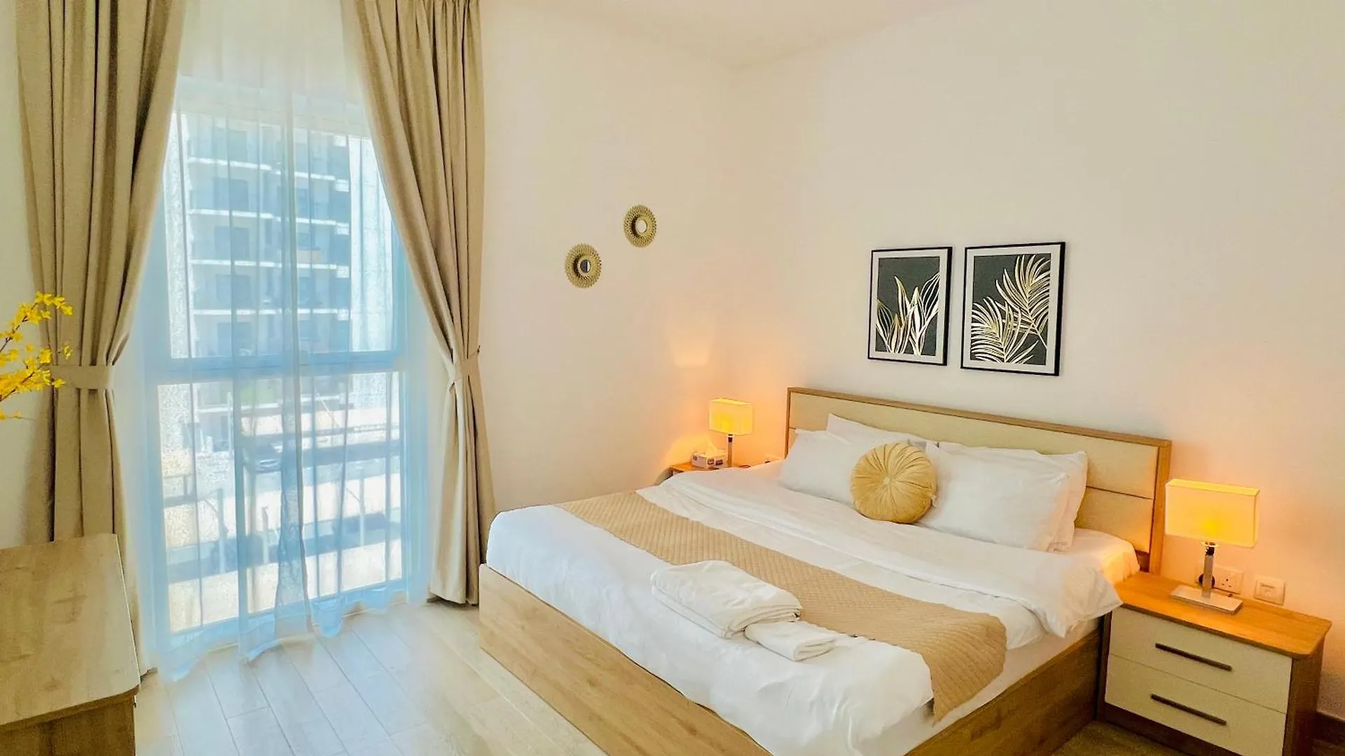 Sleek Stays Home - 1 Bhk At Yas Island Near Sea World,Etihad Arena الإمارات العربية المتحدة